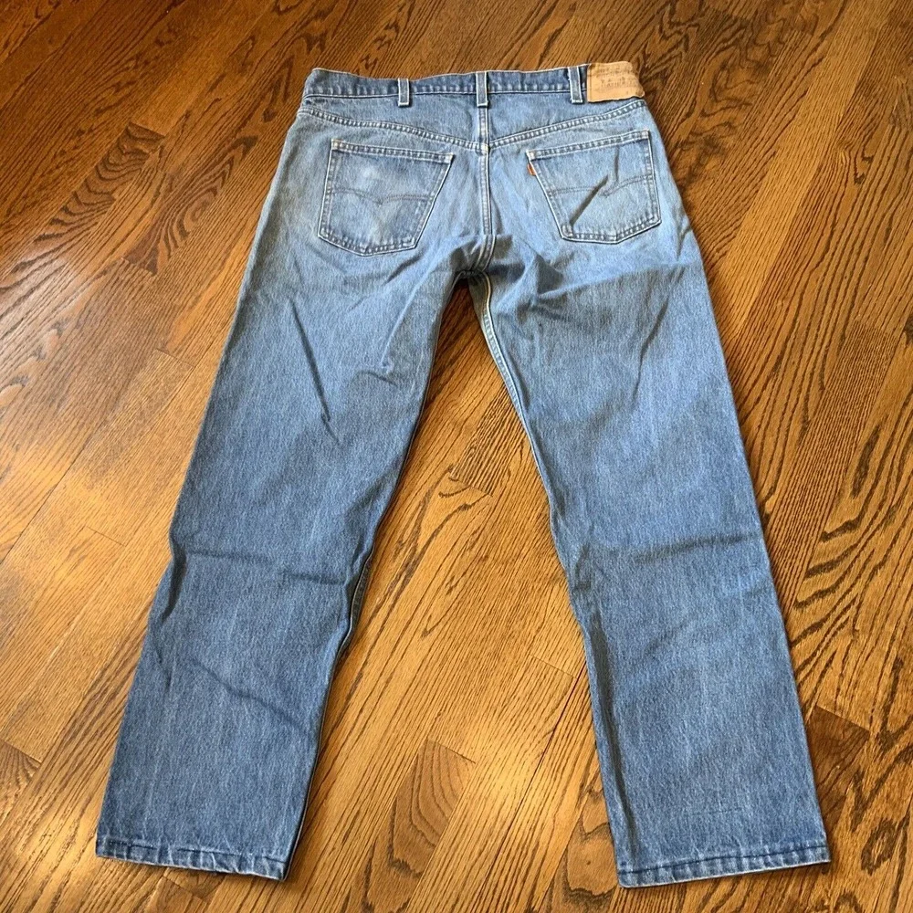 Vintage Levi's 505 Orange Tab Jeans Stonewash 38x30 Jeans‎ 20505-0217 USA 90s
